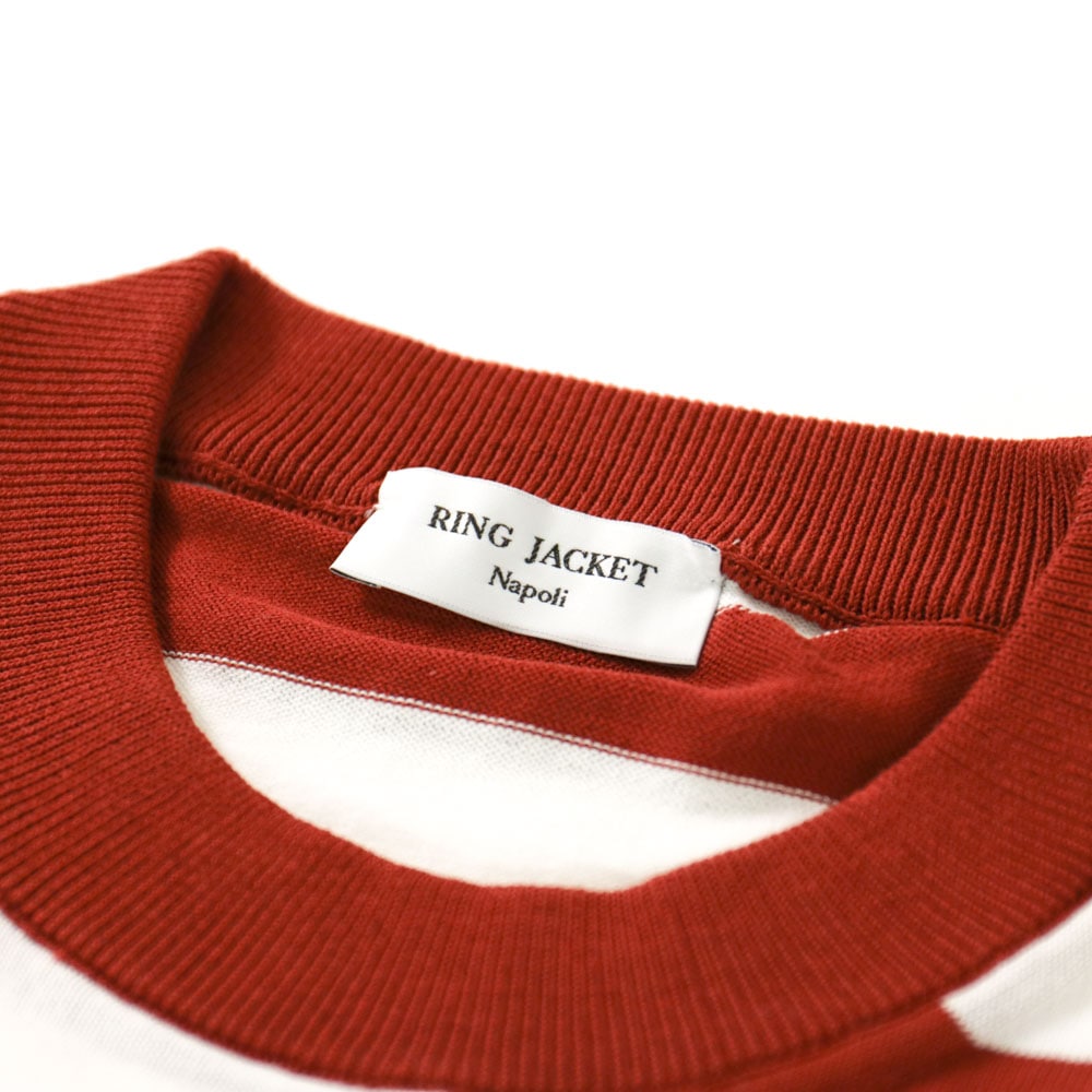 RING JACKET Napoli ��󥰥¥㥱�åȥʥݥ� ���åȥ󥯥롼�ͥå�Ⱦµ�˥åȡڥ�åɡߥۥ磻��/�ܡ������� 