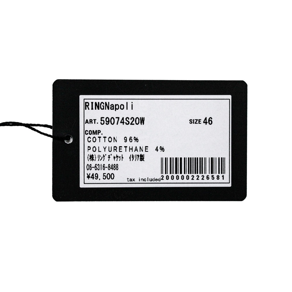 RING JACKET Napoli ɥ ѥ ꡼󡦥١塦ۥ磻 ȥ饦 / Trousers