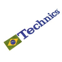 Technics Brazil Sticker �ƥ��˥��� �֥饸�� ���ƥå���