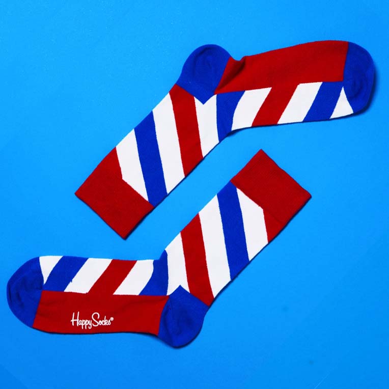 HAPPY SOCKS �ڥϥåԡ����å����� ���&��ǥ��� POLKA 01