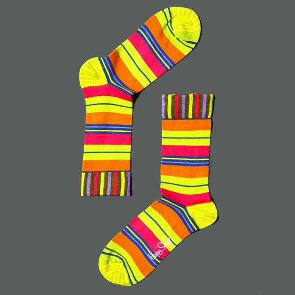 HAPPY SOCKS �ڥϥåԡ����å����� ���&��ǥ��� StripeMany02