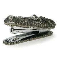 Crocodile Stapler Silver ������������ �ۥå����� ����С� ���ꥲ������