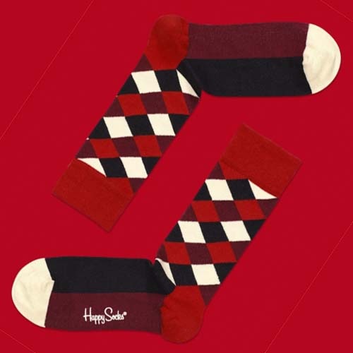 HAPPY SOCKS �ڥϥåԡ����å����� ���&��ǥ��� Square 02