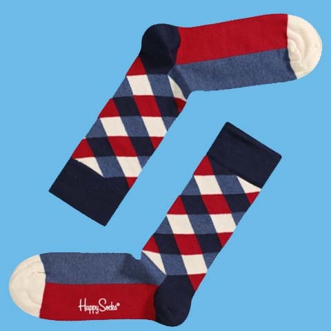 HAPPY SOCKS �ڥϥåԡ����å����� ���&��ǥ��� Square 04
