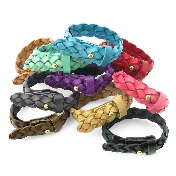 ��ANGLO Leathercraft�� ���󥰥� �쥶�� ��å��� �֥쥹��å� #255