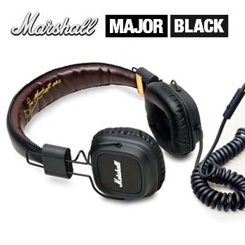Marshall】マーシャル MAJOR ヘッドフォン BLACK | □apparel