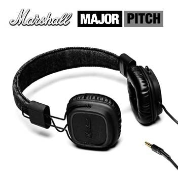 Marshall】マーシャル MAJOR ヘッドフォン PITCH BLACK | □apparel