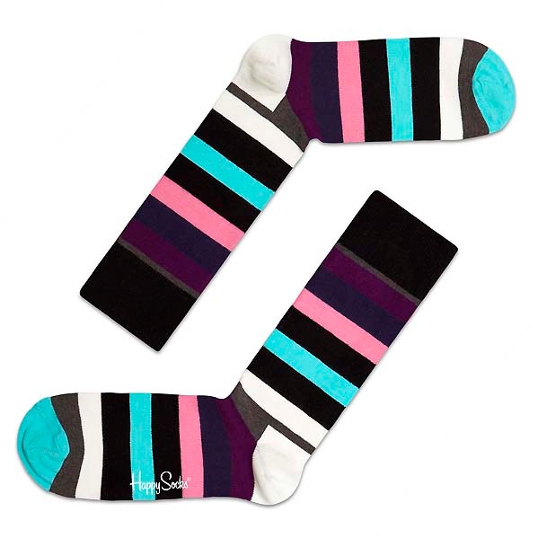 HAPPY SOCKS �ڥϥåԡ����å����� ���&��ǥ��� ���� Stripe 055