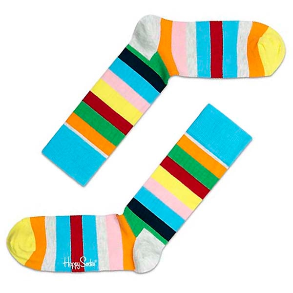 HAPPY SOCKS �ڥϥåԡ����å����� ���&��ǥ��� ���� Stripe 061