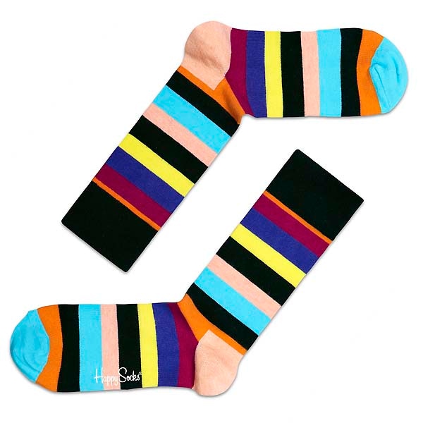 Happy Socksの靴下 HAPPY SOCKS 【ハッピーソックス】 メンズ&レディス 靴下 Stripe 099