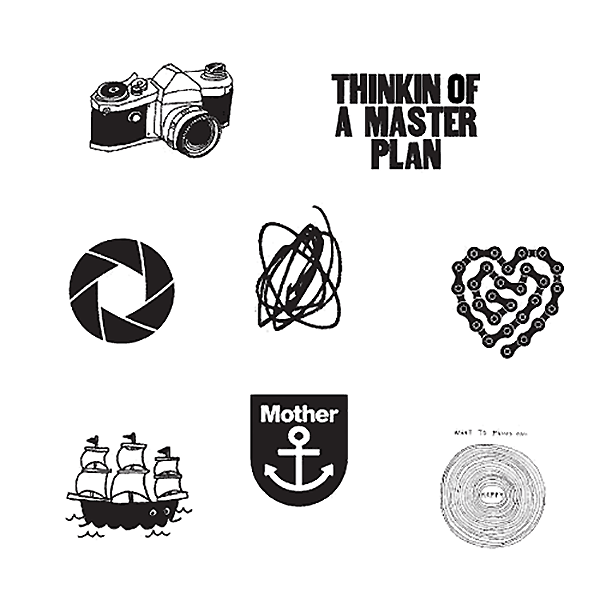 ��TATTLY�� ���ȥ����꡼������ ���ƥå��� BLACK��8��ѥå�