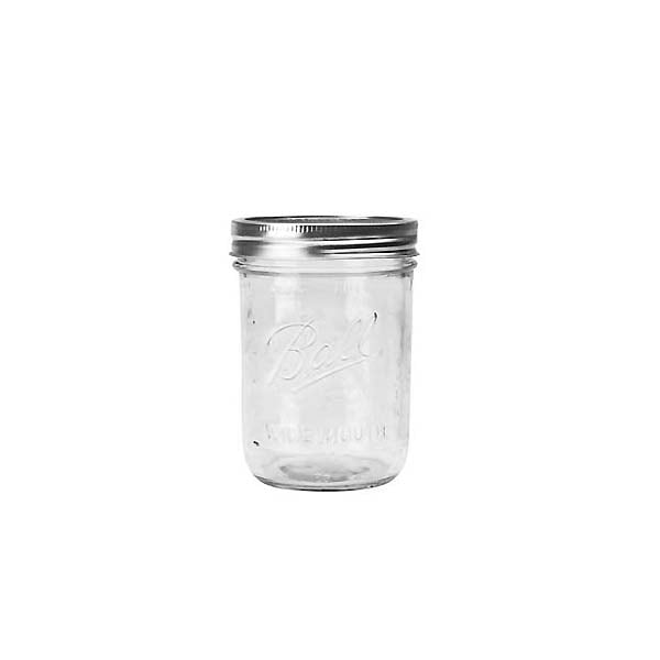 ball �ڥܡ����Mason Jar �ᥤ���󥸥㡼 16oz �磻�ɥޥ��� ���饹��¸�� (500ml)