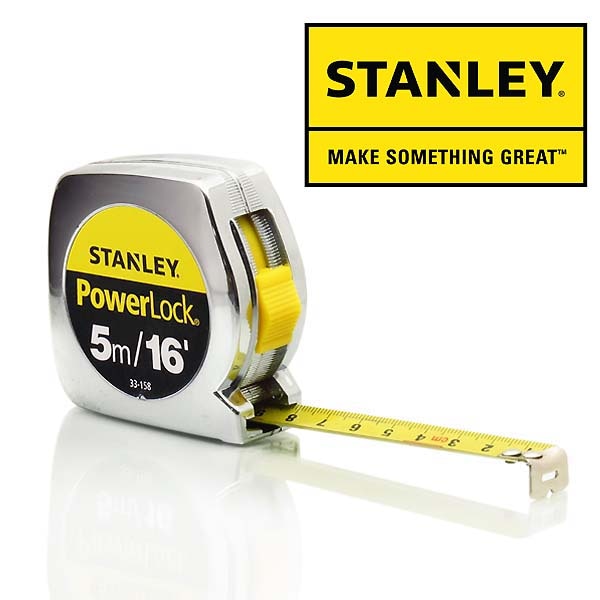 STANLEY 【スタンレー】 Power Lock 巻尺メジャー 5m | □general,Home