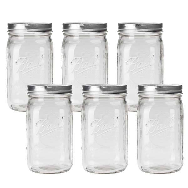 ball 【ボール】Mason Jar メイソンジャー 32oz ワイドマウス ガラス