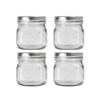 ball ڥܡMASON JAR ᥤ󥸥㡼 16oz 磻ɥޥ 饹¸ (500ml) 4ܥå