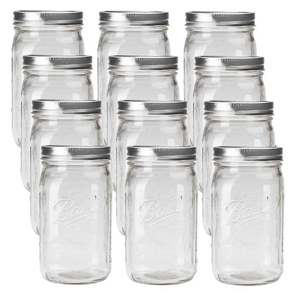 ball 【ボール】Mason Jar メイソンジャー 32oz ワイドマウス ガラス