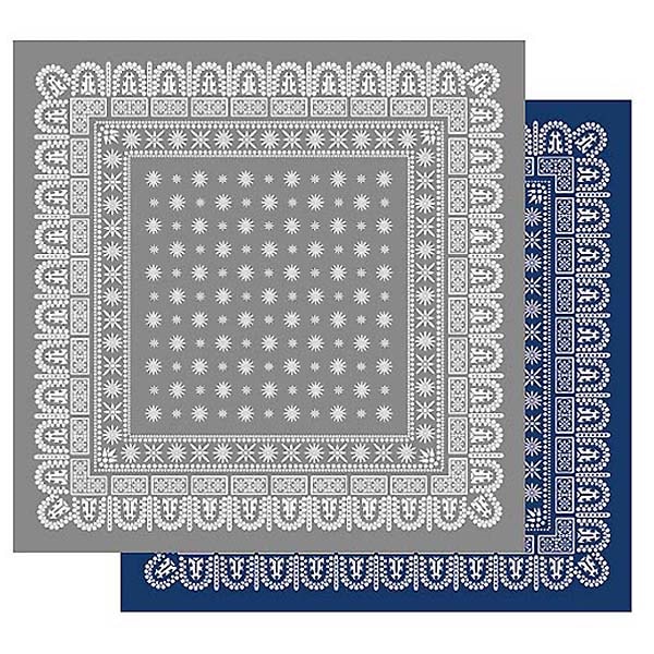 フラワー バンダナ ラグマット 2m×2m サイズLL | □interior,Fiber