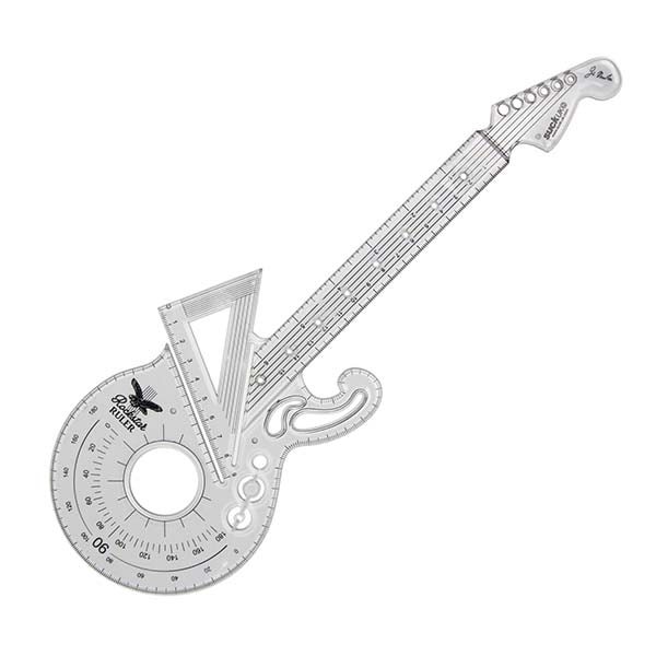 Rockstar Ruler Suck UK【サックUK】 ROCKSTAR RULER ロックスター ギター ルーラー | general,STATIONERY ...