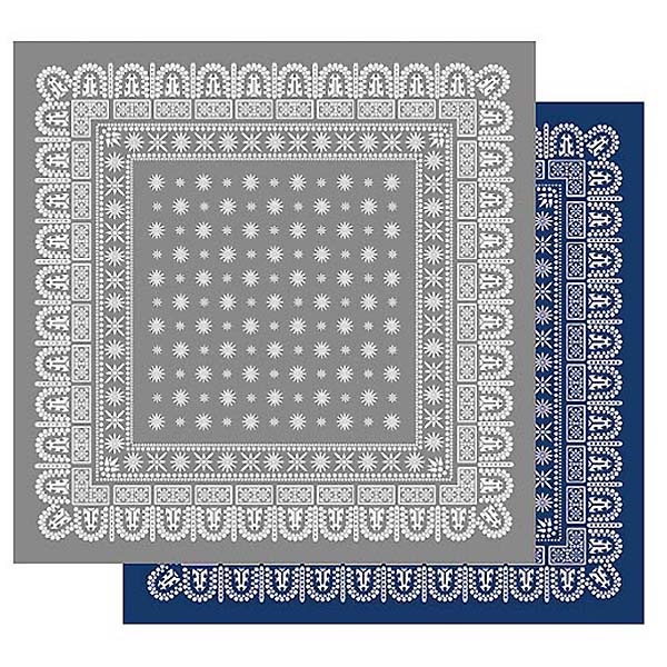 フラワー バンダナ ラグマット 2m×2m サイズLL | □interior,Fiber
