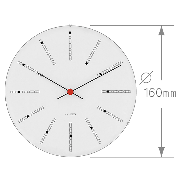 Arne Jacobsenڥ 䥳֥ۥХ󥫡 륯å 160mm