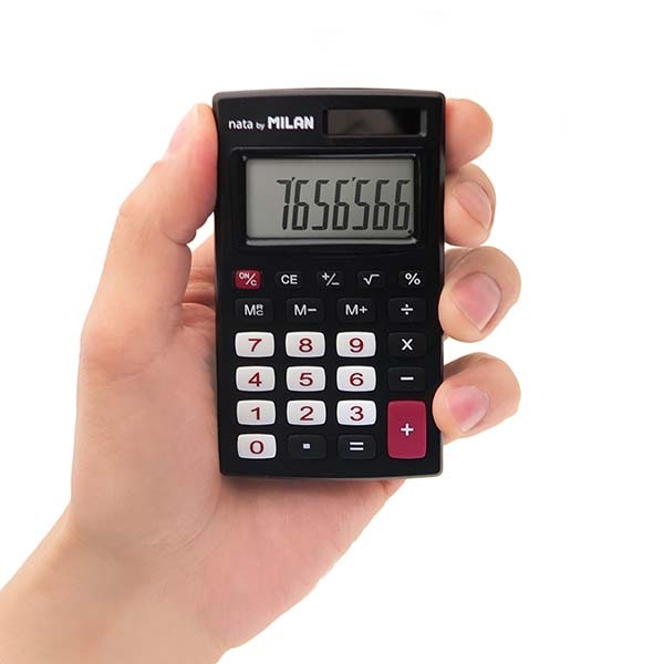 MILAN【ミラン】nata 8桁電卓 150208 ポケット カリキュレーター