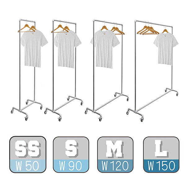 ������ �����ȥϥ󥬡���å� Garments Rack ��L�� ��150�߹�165cm