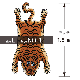 ���٥��� �������� �饰 �ޥå� ��L��Tibetan Tiger Rug �׷� �ޥå� 160cm