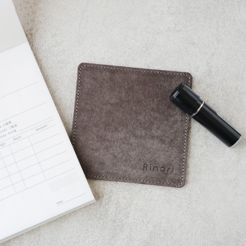 【イタリアンレザー】印鑑マット