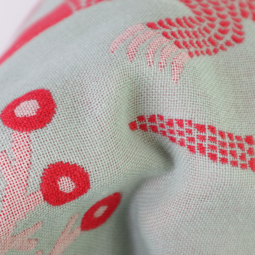 ガーゼハンカチ （ アルマジロ/カラス/コモドドラゴン）