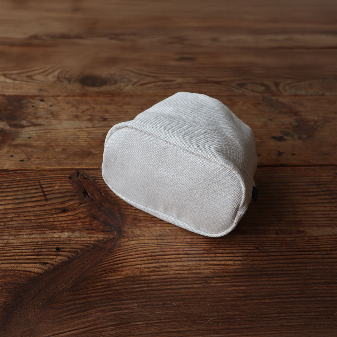 リネン巾着ショルダー （ショート肩当付き）【数量限定色】