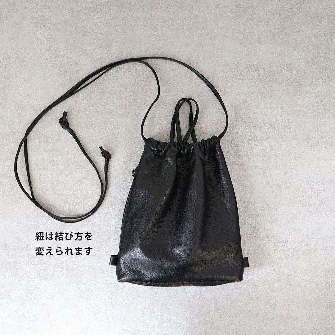 [新作入荷待ち]ナップサック 取っ手付き | drawstring backpack