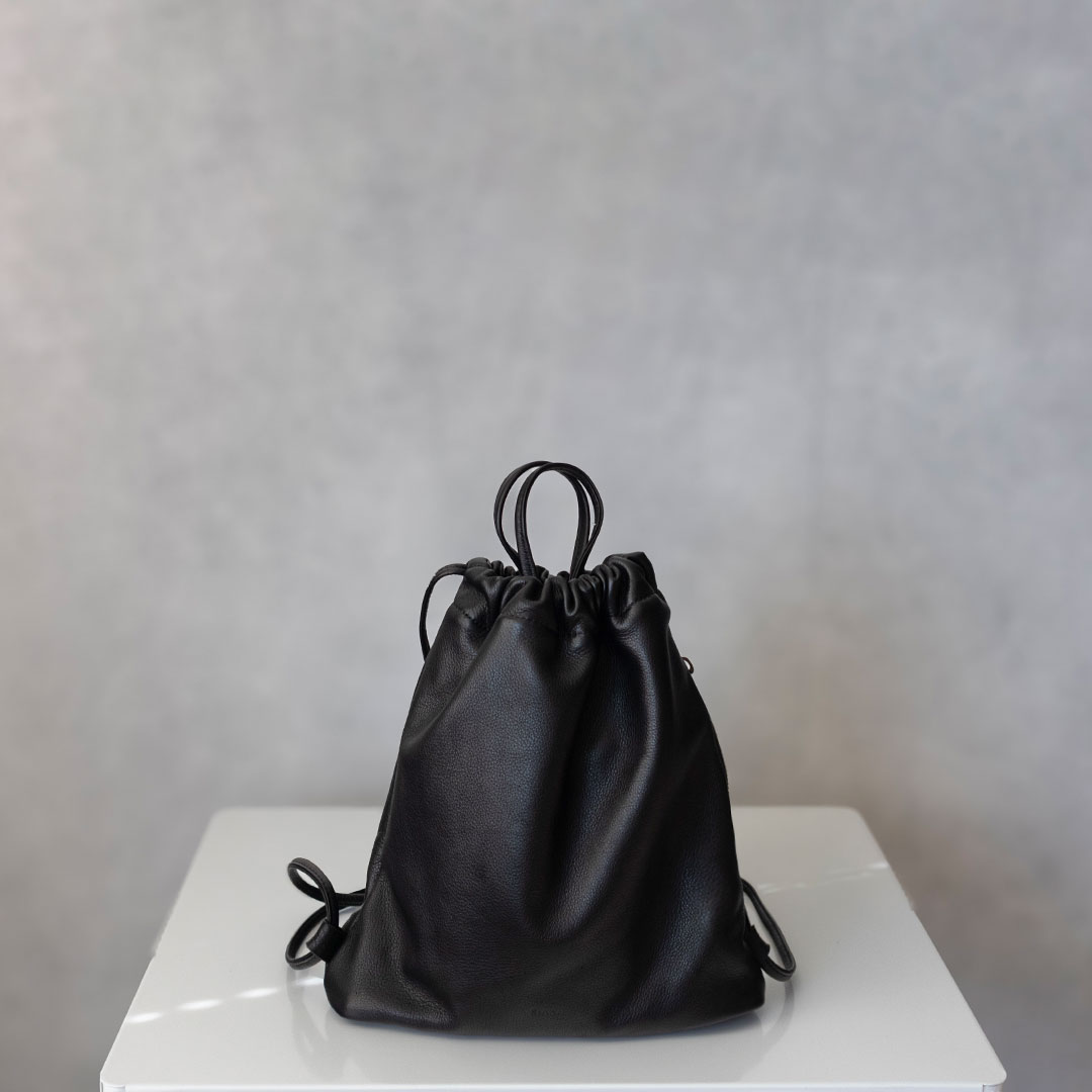 [新作入荷待ち]ナップサック 取っ手付き | drawstring backpack