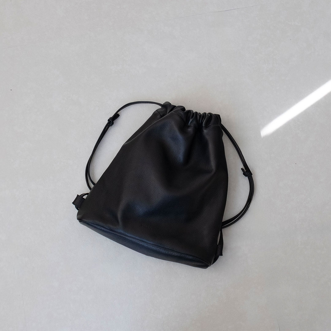 [新作入荷待ち]ナップサック 取っ手付き | drawstring backpack