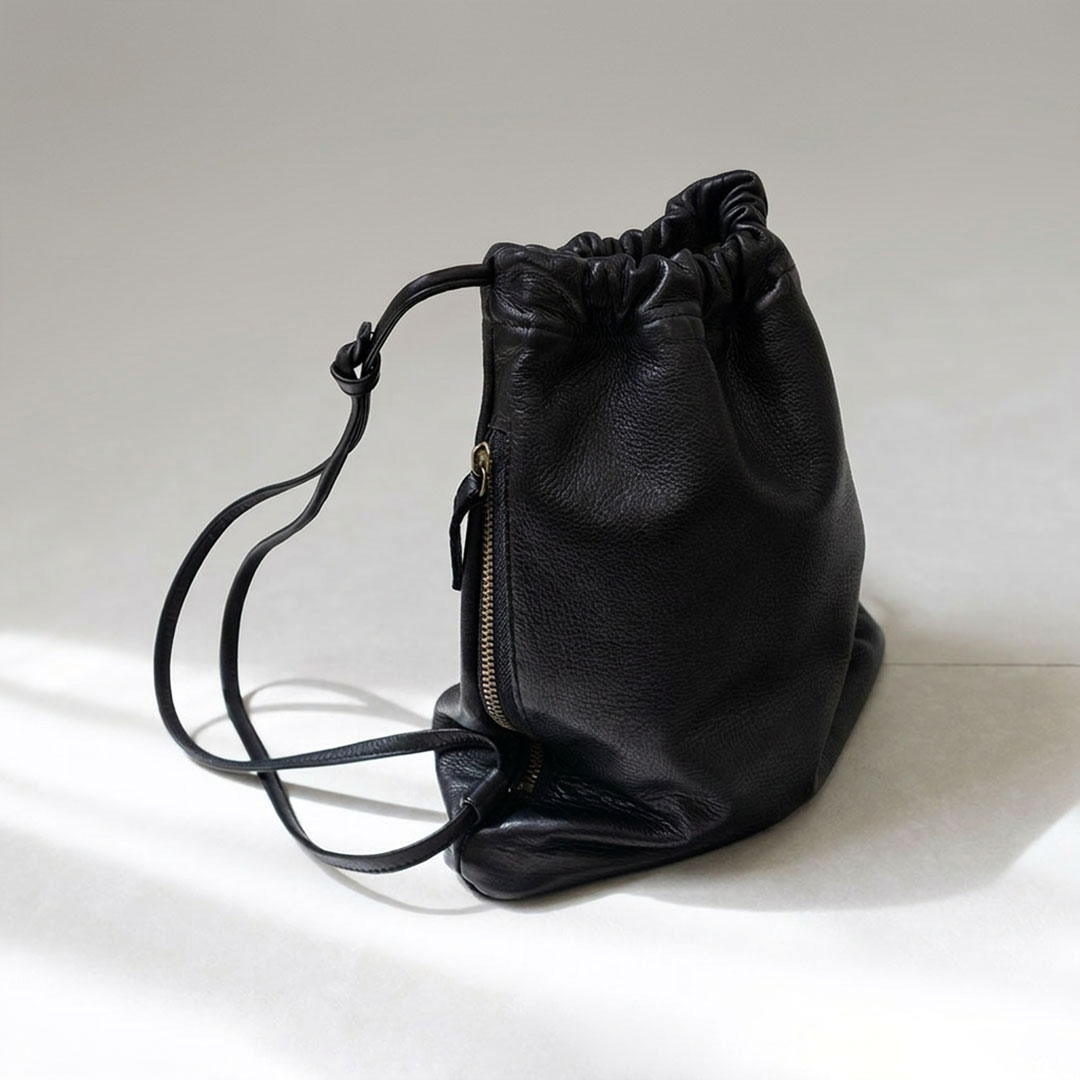 [新作入荷待ち]ナップサック 取っ手付き | drawstring backpack