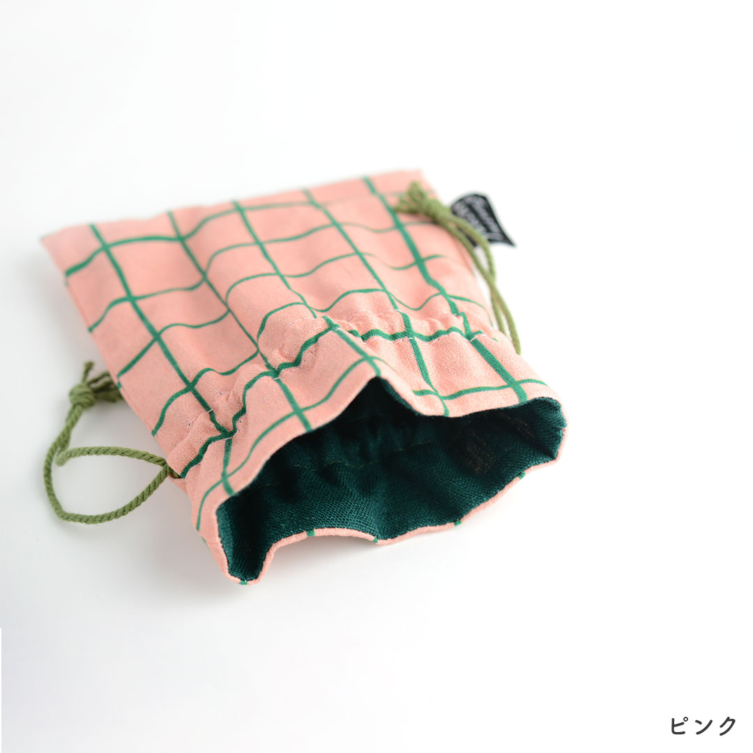 小さな巾着ポーチ