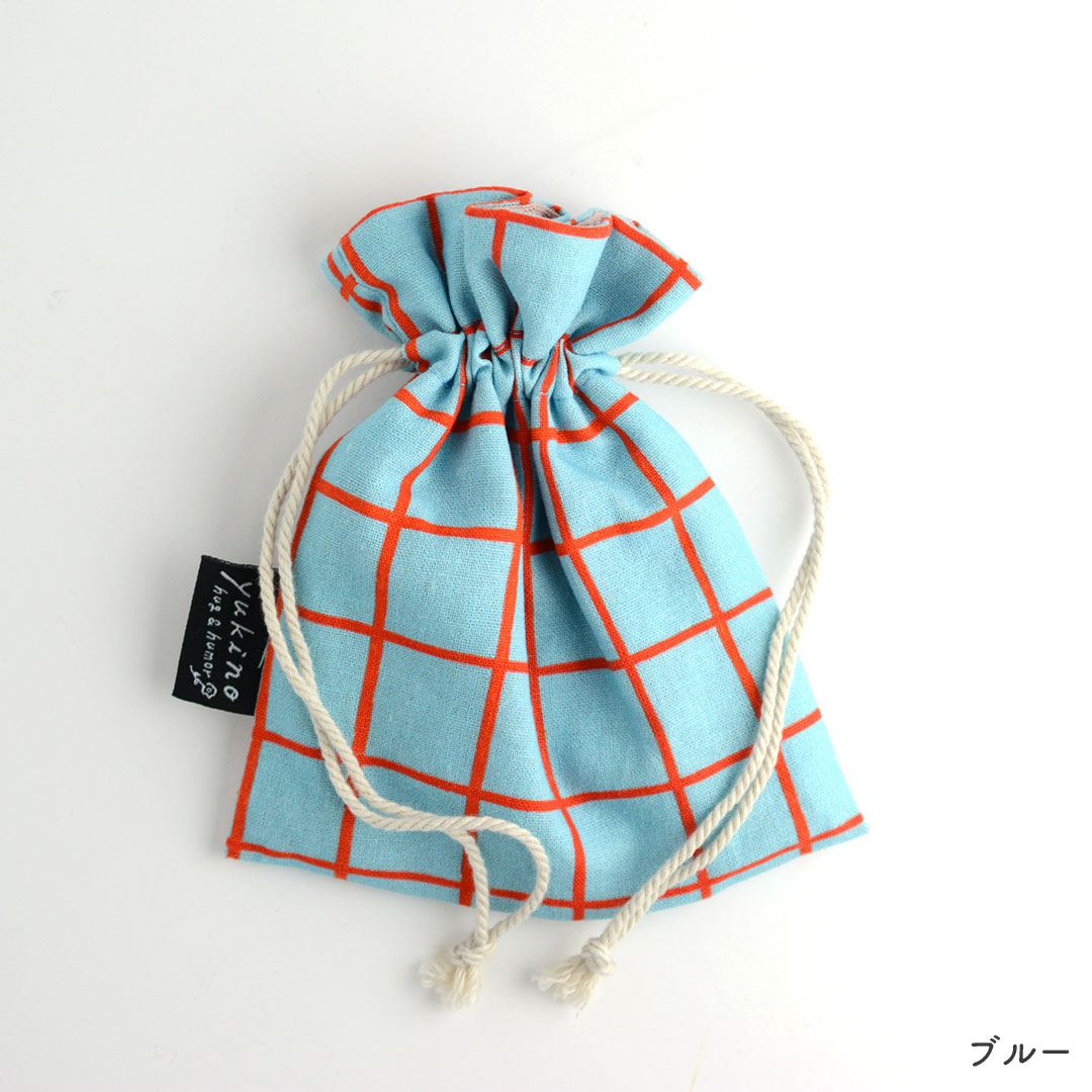 小さな巾着ポーチ