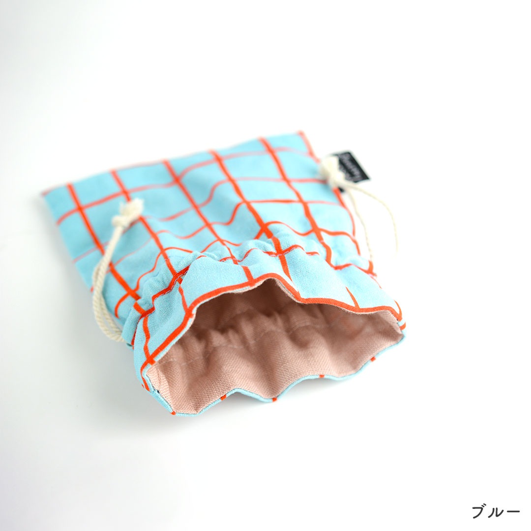 小さな巾着ポーチ