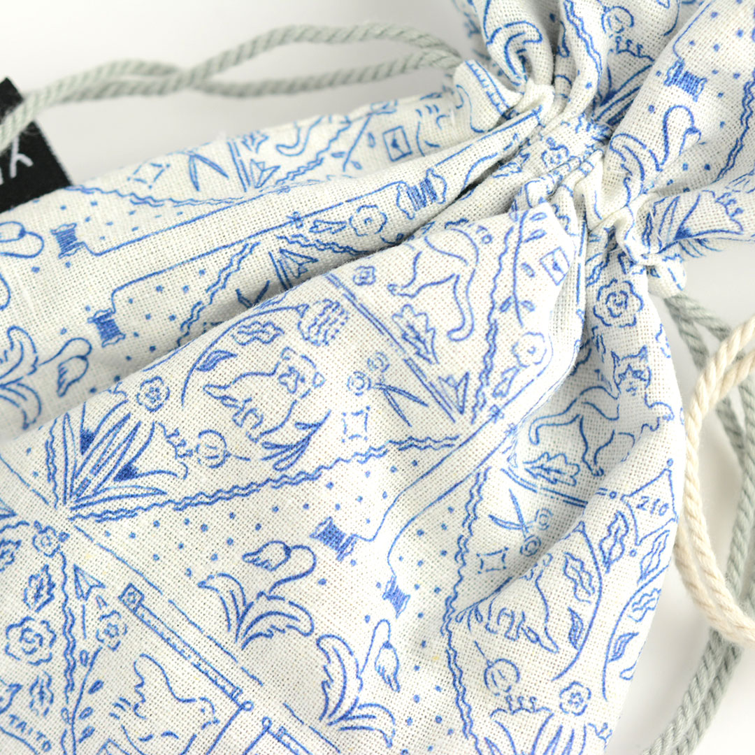 小さな巾着ポーチ