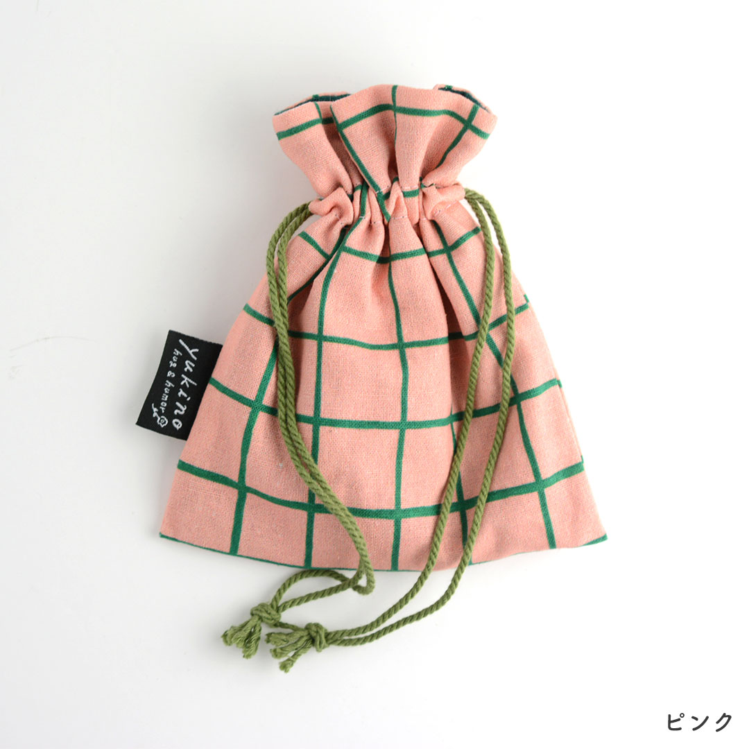 小さな巾着ポーチ