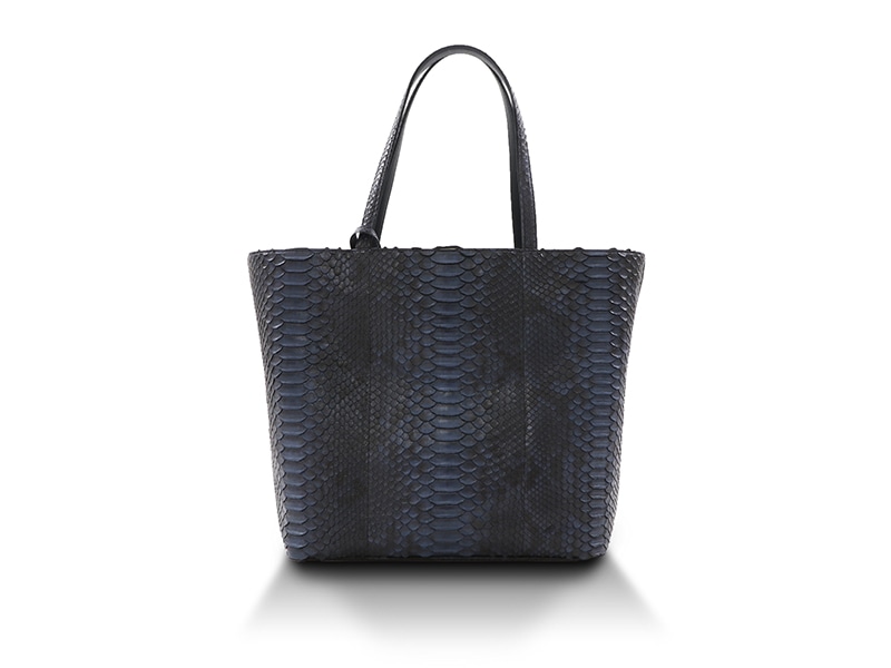 パイソン　ラッセル　トートバッグ　ブルー