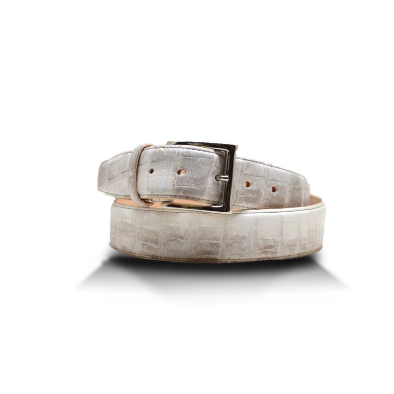 クロコダイル　マット　35ミリベルト　ヒマラヤ