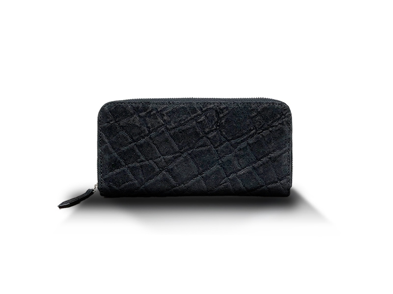 エレファント　ラウンドウォレット　ブラック