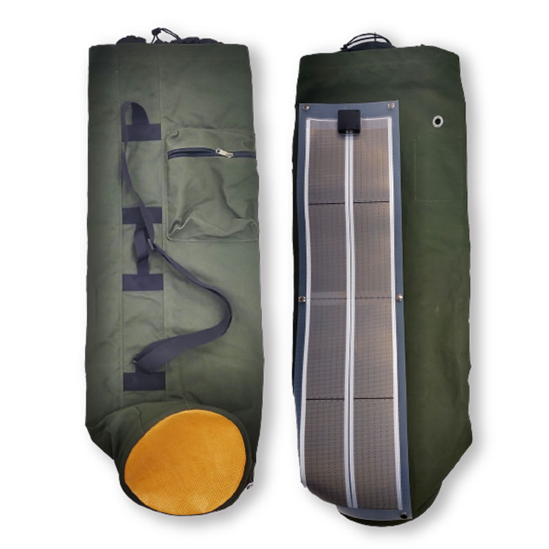 ソーラーマルチザック 災害対策や野外作業、アウトドアでも どこでもUSBでデバイス給電ができるザック