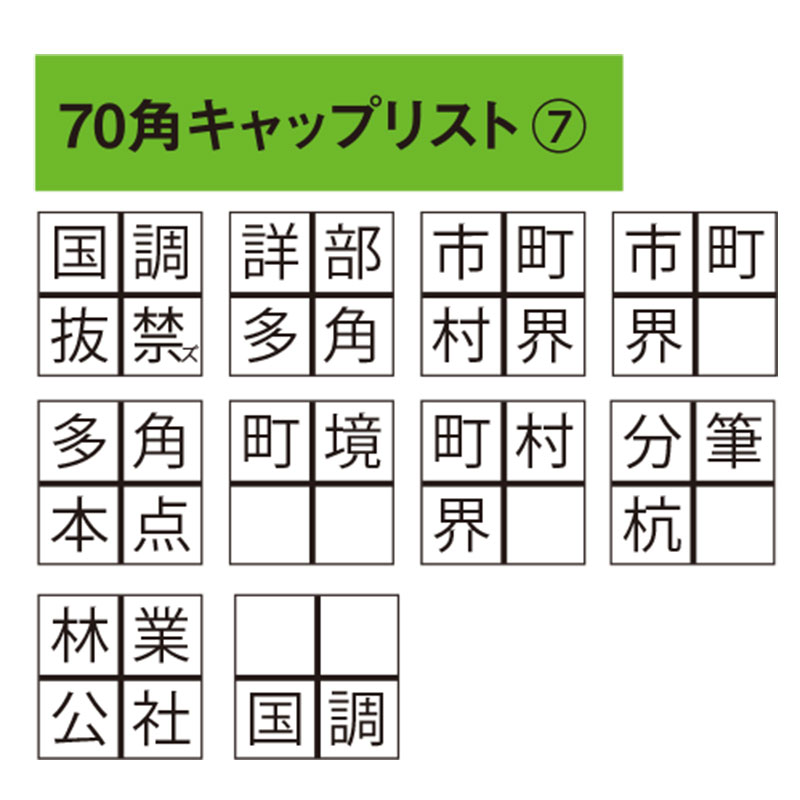 RIPRO 70角 ハイプラ境界杭　カールイBA60  軽量強度アップ プラスチック