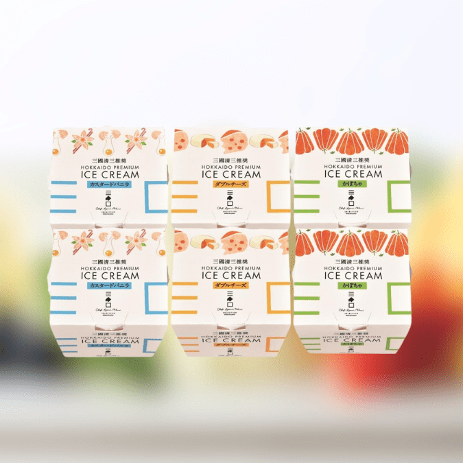 三國推奨北海道プレミアムアイス3種セット(6個) | スイーツ,アイス
