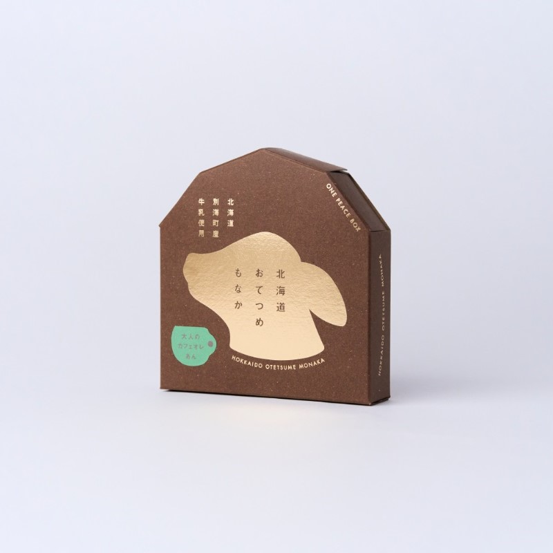 北海道おてつめ最中 大人のカフェオレあん 1組×6箱セット/コウシ茶寮