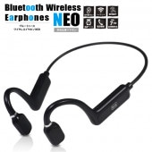 空気伝導式 Bluetoothワイヤレスイヤホン NEO 開放型 Bluetoorh5.0 通話機能搭載 ◇ 空気伝導イヤホンNEO