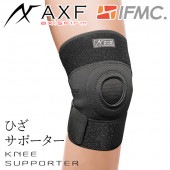 AXF axisfirm 膝サポーター フリーサイズ ブラック ◇ AXFアクセフ膝サポーター|ファッション、健康、美容