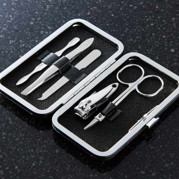 トリミングハサミセット 5本 爪切り、やすり、ハサミケース付き トリミングハサミセット 5本 爪切り、やすり、ハサミケース付き