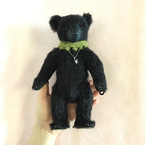 MARGARET BEAR マーガレットベア 三木恵 テディベア 三木 恵 百職人展 58 クロクマのマリオネット遊び | SoldOut | Ritti